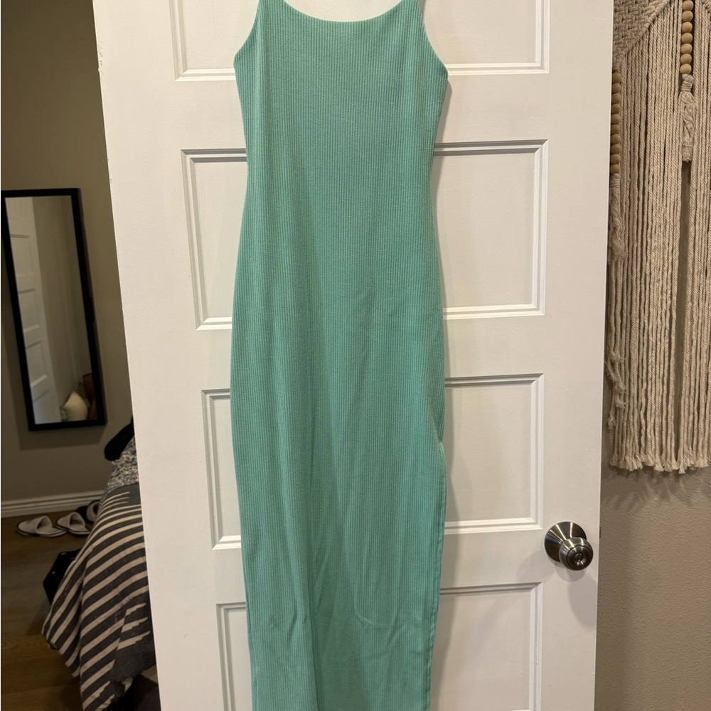 Vici Teal Maxi Dress